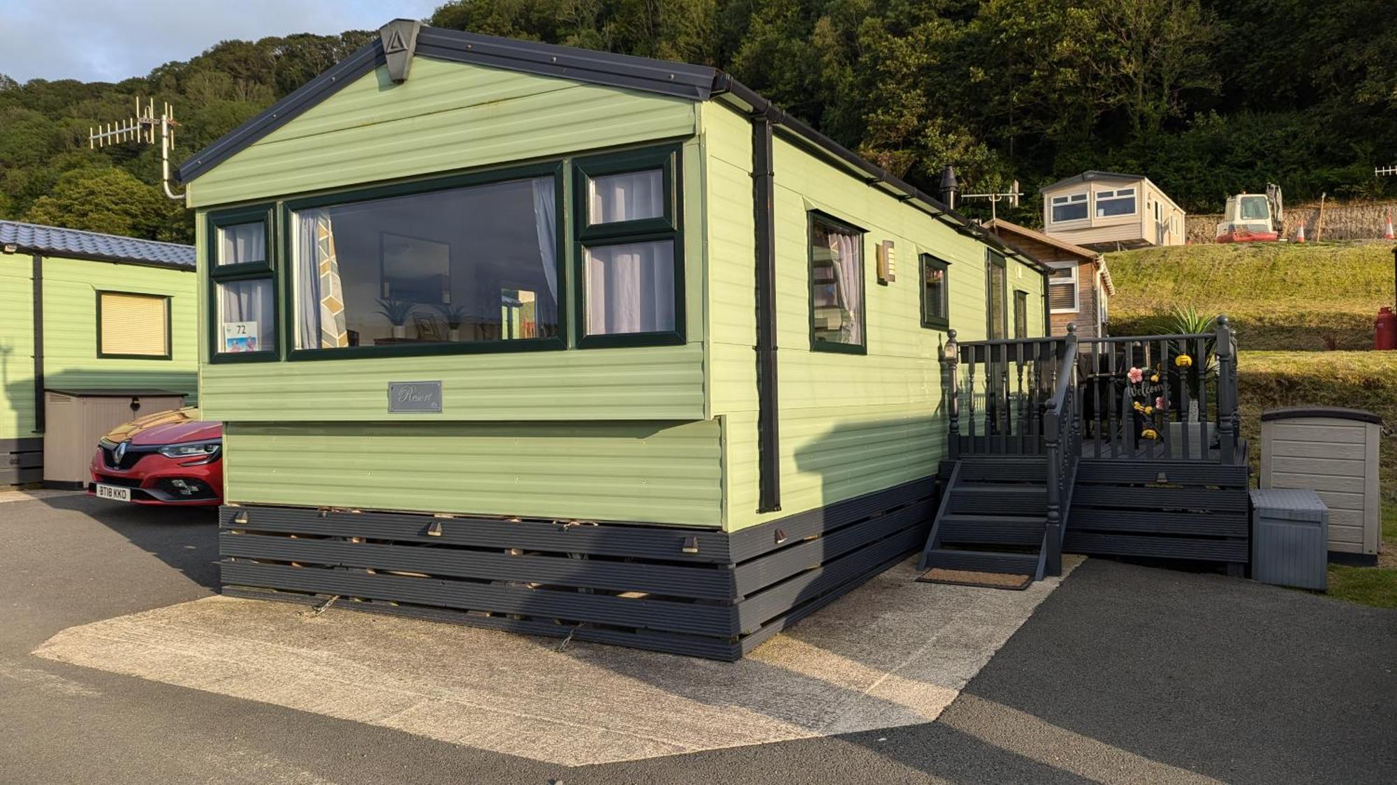 Gloria Stay Holiday Caravan Aberystwyth Extérieur photo